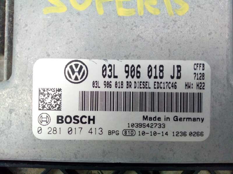 Recambio de centralita motor uce para skoda suberb (3t4) elegance referencia OEM IAM 03L906018JB 0281017413 E2-A1-23-7