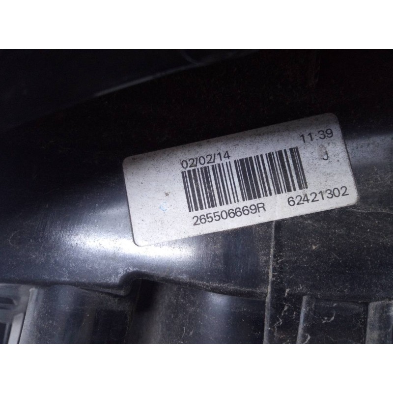 Recambio de piloto trasero derecho para dacia sandero ambiance referencia OEM IAM 265506669R  E2-A1-18-4