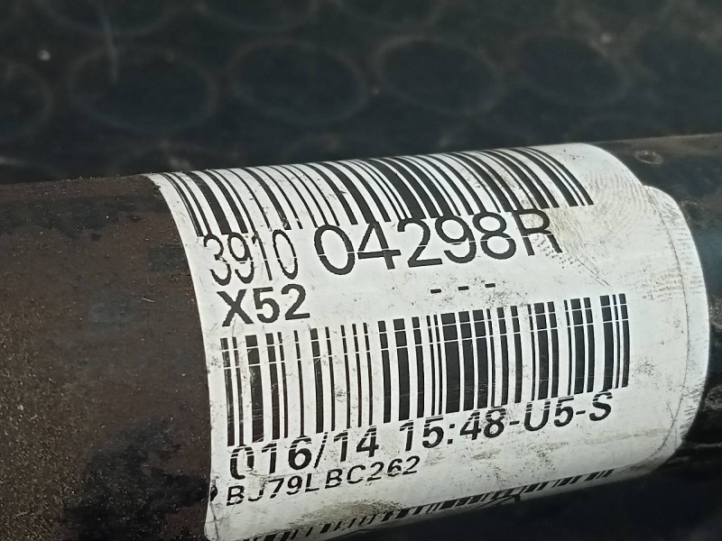 Recambio de transmision delantera derecha para dacia sandero ambiance referencia OEM IAM 391004298R  P1-B6-24