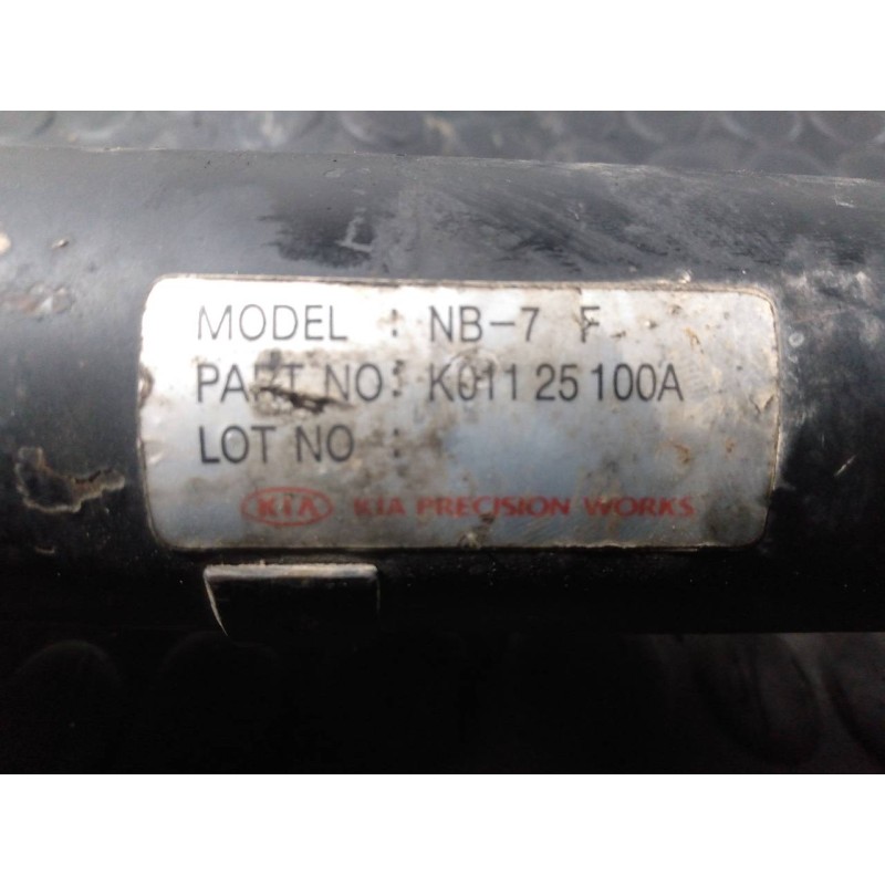 Recambio de transmision central delantera para kia sportage td (5-ptas.) referencia OEM IAM K01125100A  P1-A6-11