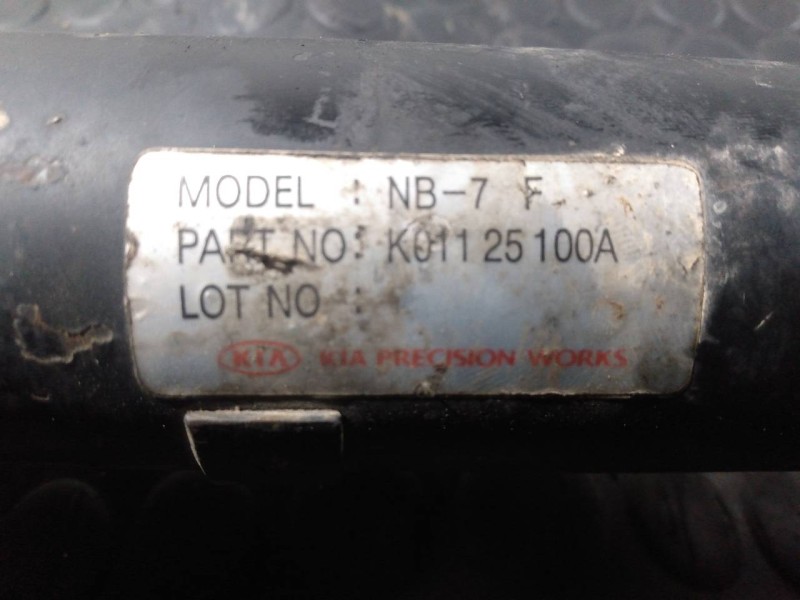 Recambio de transmision central delantera para kia sportage td (5-ptas.) referencia OEM IAM K01125100A  P1-A6-11