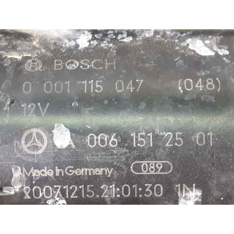 Recambio de motor arranque para mercedes-benz clase c (w204) berlina c 220 cdi (204.008) referencia OEM IAM 0001115047 A00615125