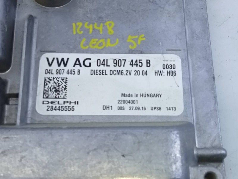 Recambio de centralita motor uce para seat leon st (5f8) style referencia OEM IAM 04L907445B 28445556 E2-A1-15-2