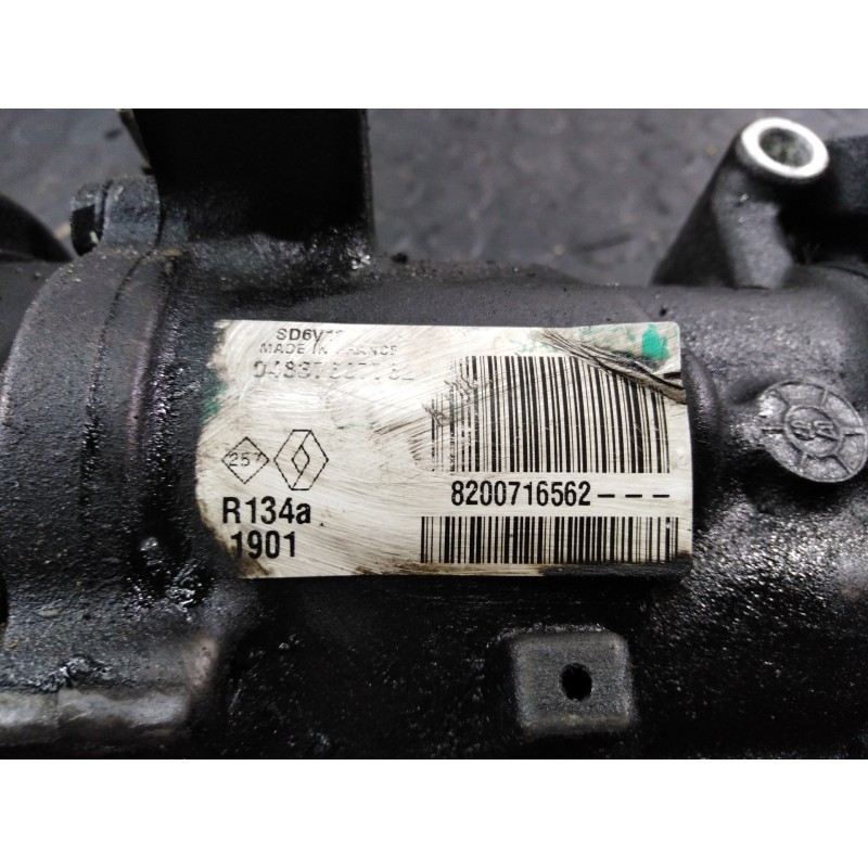 Recambio de compresor aire acondicionado para renault kangoo authentique referencia OEM IAM 8200716562  