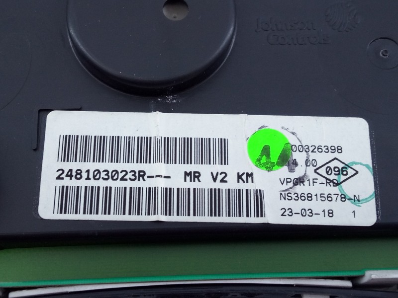 Recambio de cuadro instrumentos para dacia logan mcv ii prestige referencia OEM IAM 248103023R  E2-A1-28-3