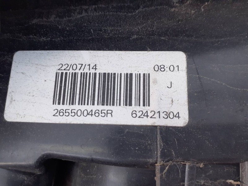 Recambio de piloto trasero derecho para dacia sandero stepway referencia OEM IAM 265500465R  E1-A1-31-1