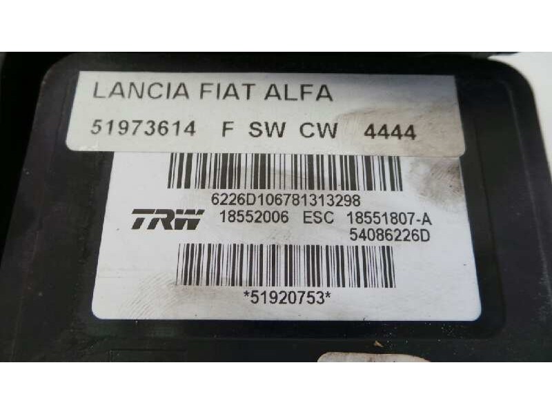 Recambio de abs para fiat 500 l living (351) pop star referencia OEM IAM 51973614 63282161 E2-B2-61-2