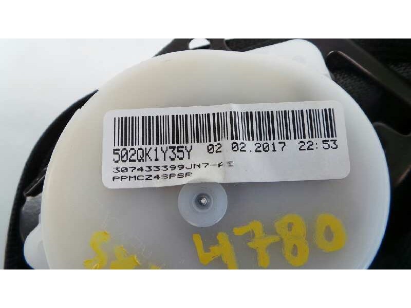 Recambio de cinturon seguridad trasero derecho para suzuki sx4 gle referencia OEM IAM 8496061M00 502QK1Y35Y E2-A3-60-2