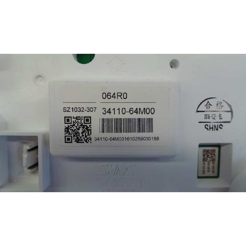 Recambio de cuadro instrumentos para suzuki sx4 gle referencia OEM IAM 3411064M00  E2-A3-60-2