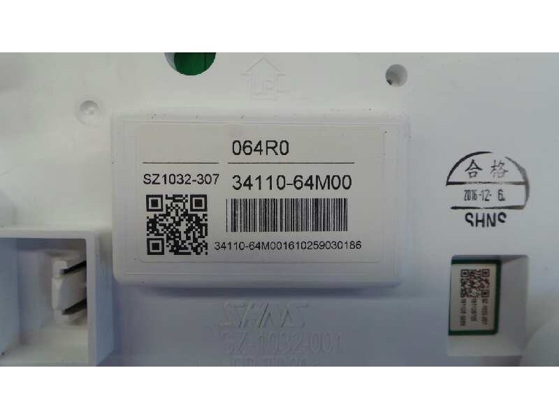 Recambio de cuadro instrumentos para suzuki sx4 gle referencia OEM IAM 3411064M00  E2-A3-60-2