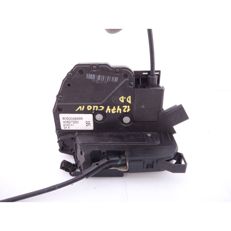 Recambio de cerradura puerta delantera derecha para renault clio iv dynamique referencia OEM IAM 805004945R  E1-A1-36-2