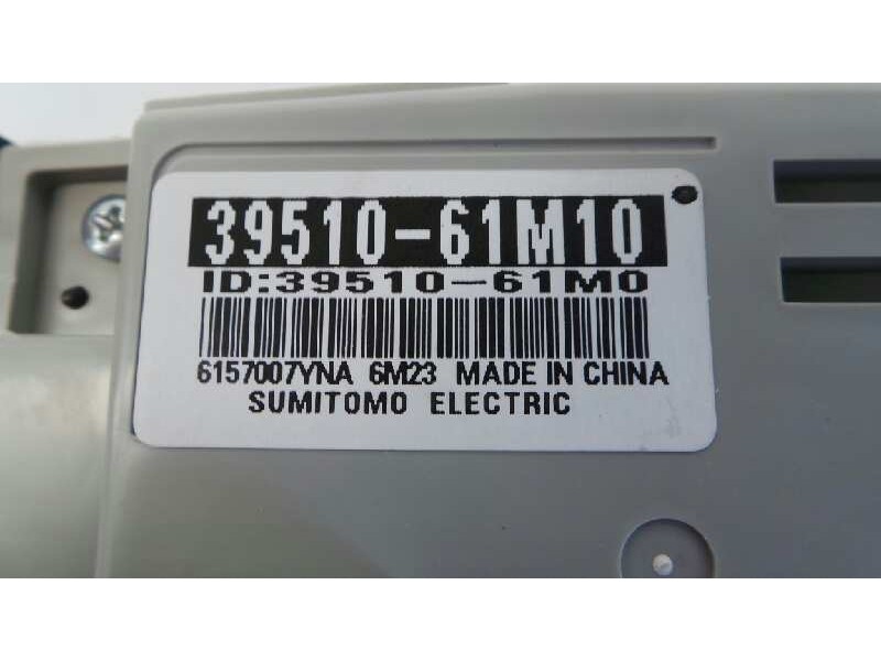 Recambio de mando climatizador para suzuki sx4 gle referencia OEM IAM 3951061M10  E2-A3-60-2