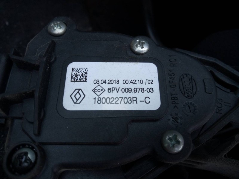 Recambio de pedal acelerador para dacia logan mcv ii prestige referencia OEM IAM 180022703R  