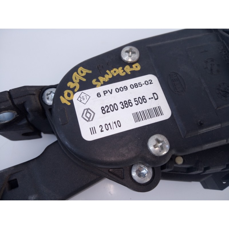 Recambio de pedal acelerador para dacia sandero laureate referencia OEM IAM 8200386506D  E2-A1-17-7