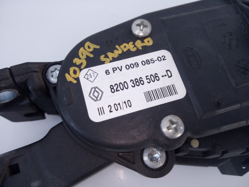 Recambio de pedal acelerador para dacia sandero laureate referencia OEM IAM 8200386506D  E2-A1-17-7