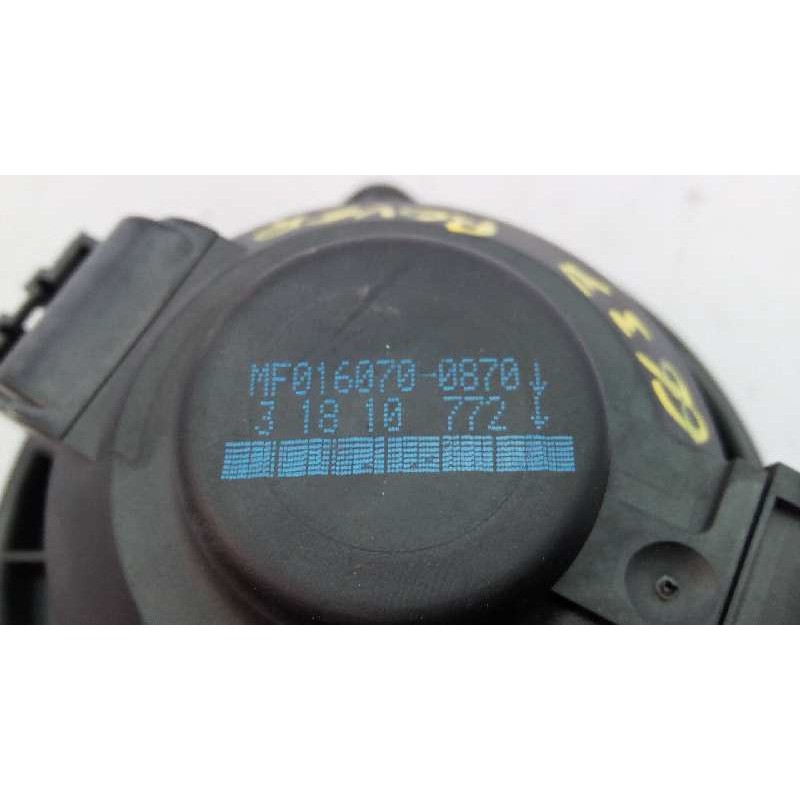 Recambio de ventilador calefaccion para land rover range rover sport v6 td autobiography referencia OEM IAM MF0160700870  E1-B4-