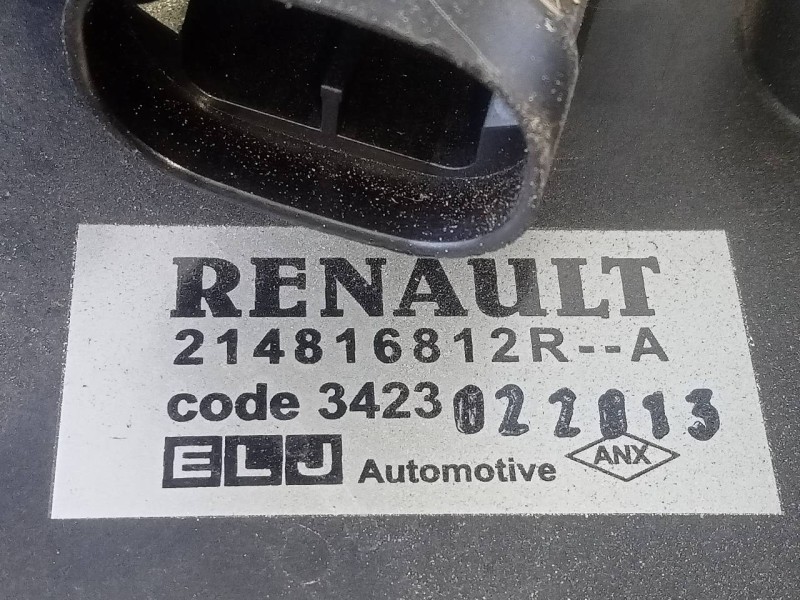 Recambio de electroventilador para renault clio iv dynamique referencia OEM IAM 214816812R  P2-B9-13