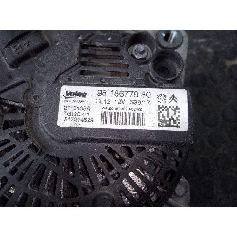 Recambio de alternador para opel grandland x excellence referencia OEM IAM 9818677980  P3-B6-8-4