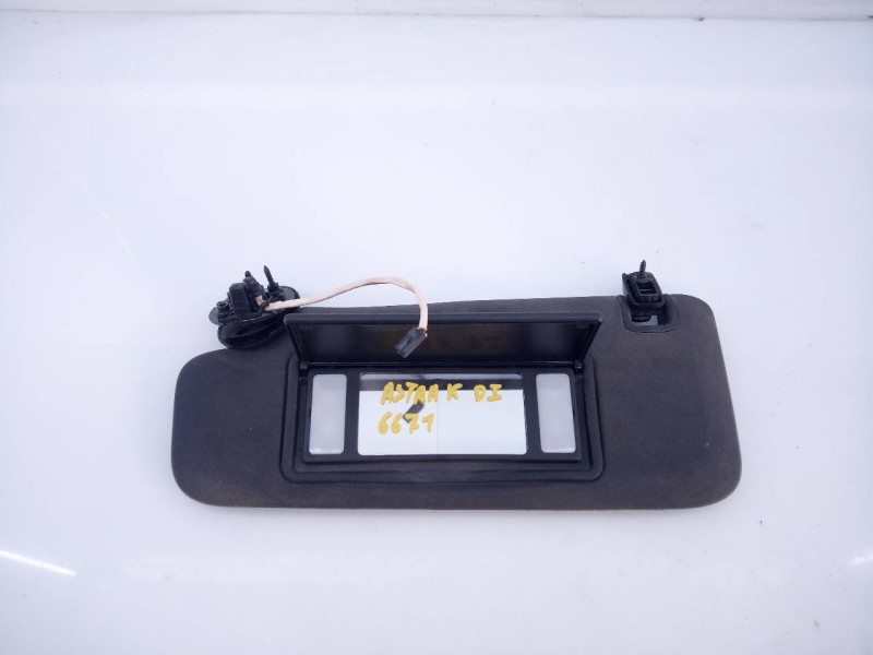 Recambio de parasol izquierdo para opel astra k lim. 5türig dynamic start/stop referencia OEM IAM 39112694  E2-B6-54-2