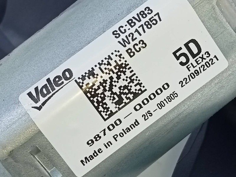 Recambio de motor limpia trasero para hyundai i20 essence referencia OEM IAM 98700Q0000  E2-B5-54-1