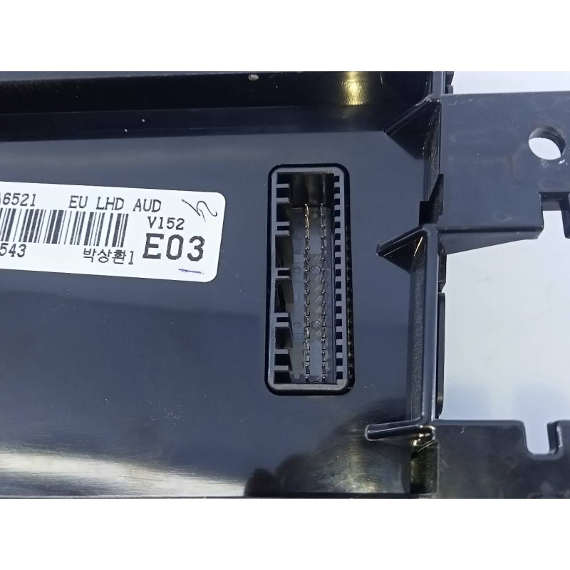 Recambio de mando climatizador para hyundai i30 (gd) trend referencia OEM IAM 97250A6521 E03JLY3543 E3-A3-44-4