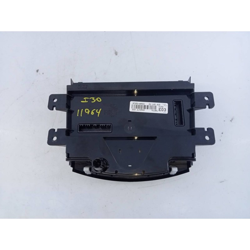 Recambio de mando climatizador para hyundai i30 (gd) trend referencia OEM IAM 97250A6521 E03JLY3543 E3-A3-44-4