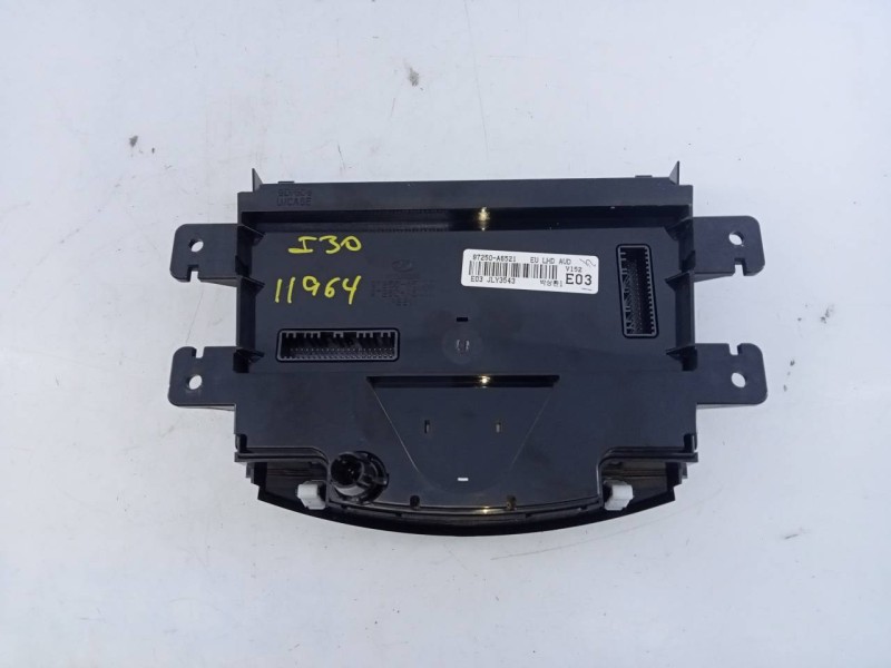 Recambio de mando climatizador para hyundai i30 (gd) trend referencia OEM IAM 97250A6521 E03JLY3543 E3-A3-44-4