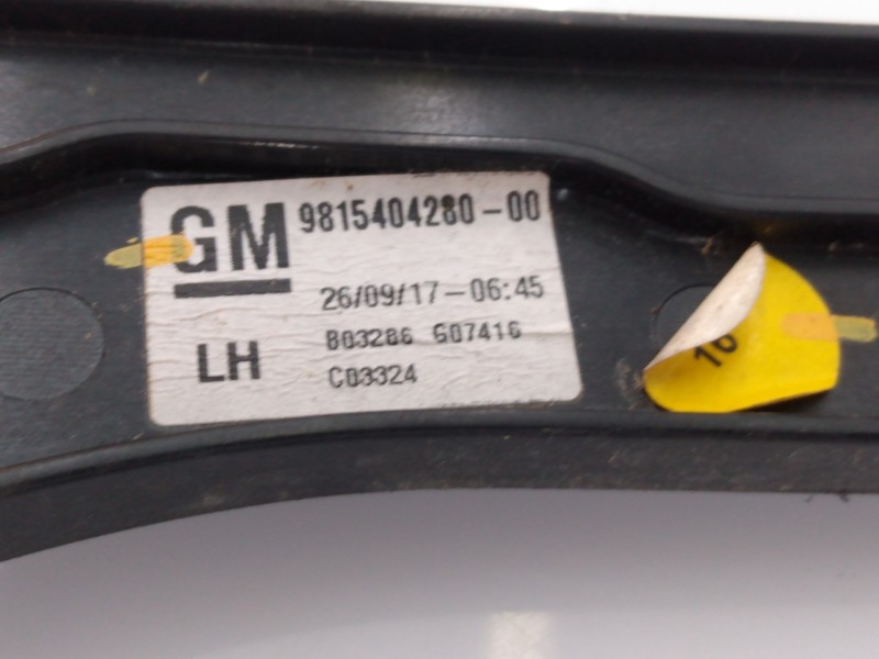 Recambio de elevalunas delantero izquierdo para opel grandland x excellence referencia OEM IAM 9815404280  E1-B3-31-1