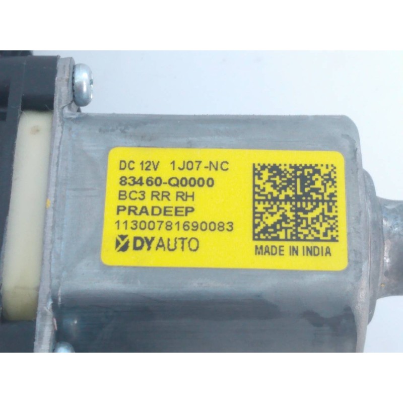 Recambio de elevalunas trasero derecho para hyundai i20 essence referencia OEM IAM 83460Q0000  E2-B5-35-1