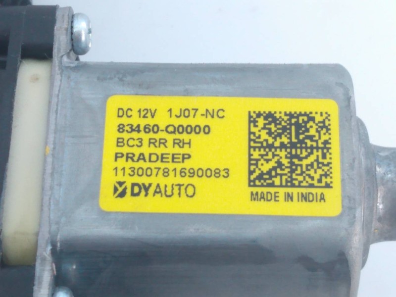 Recambio de elevalunas trasero derecho para hyundai i20 essence referencia OEM IAM 83460Q0000  E2-B5-35-1