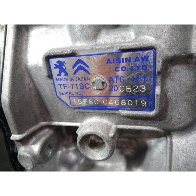 Recambio de caja cambios para citroën c4 picasso feel referencia OEM IAM 20GE23 TF71SC M1-B2-123