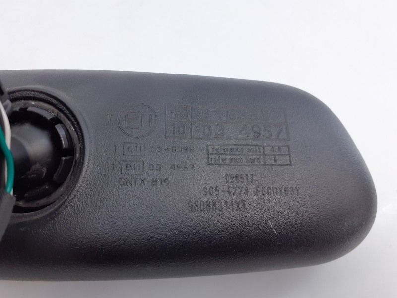 Recambio de espejo interior para opel grandland x excellence referencia OEM IAM 98088311XT  E3-A5-23-1