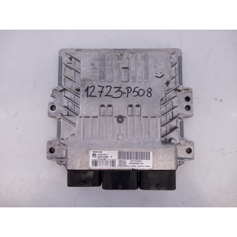 Recambio de centralita motor uce para peugeot 508 access referencia OEM IAM 9677243580 S180123006A E3-B2-24-2