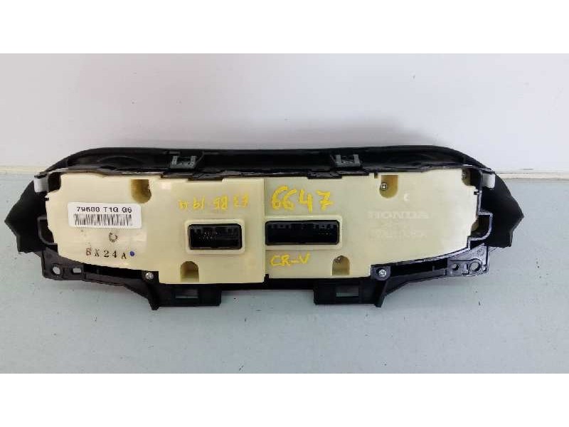 Recambio de mando climatizador para honda cr-v luxury 4x4 referencia OEM IAM 79600T1GG6  E3-B5-19-4