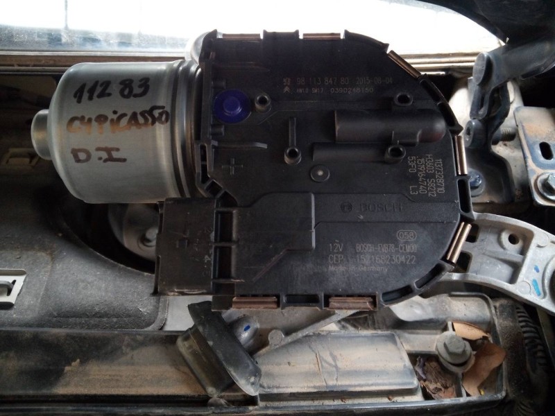 Recambio de motor limpia delantero para citroën c4 picasso feel referencia OEM IAM 9811384780  