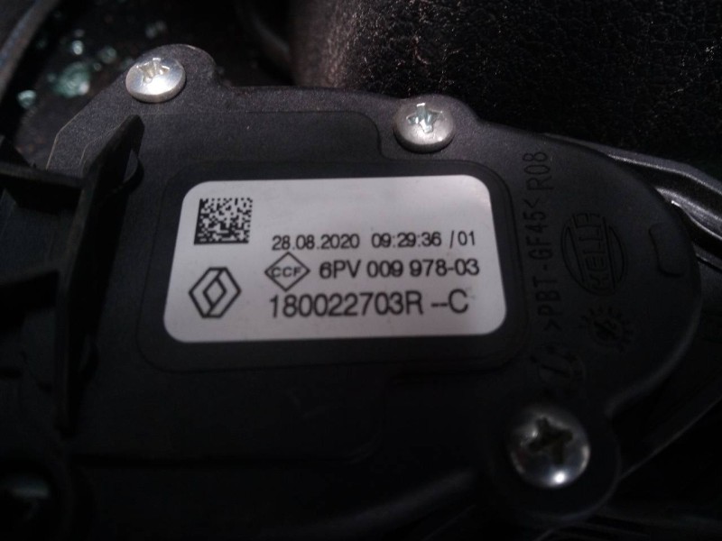Recambio de pedal acelerador para dacia sandero stepway comfort referencia OEM IAM 180022703R 6PV00997803 