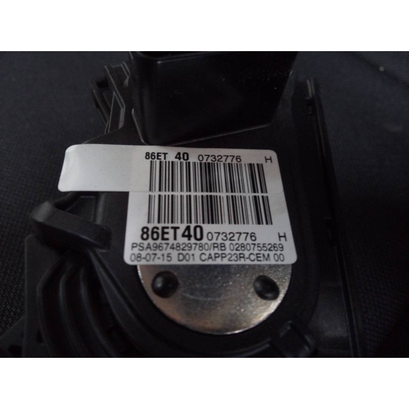 Recambio de pedal acelerador para citroën c4 picasso feel referencia OEM IAM 9674829780  