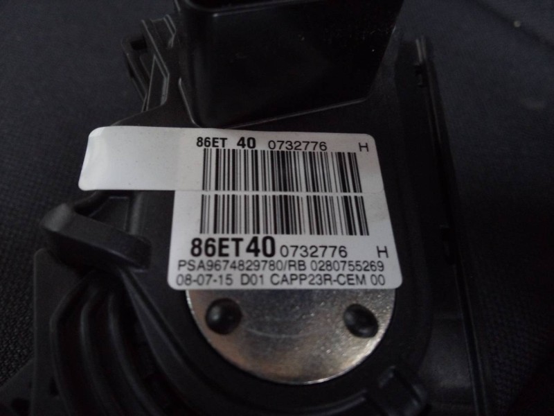Recambio de pedal acelerador para citroën c4 picasso feel referencia OEM IAM 9674829780  