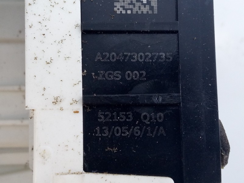 Recambio de cerradura puerta trasera izquierda para mercedes-benz clase b (w246) b 180 cdi be (246.200) referencia OEM IAM A2047