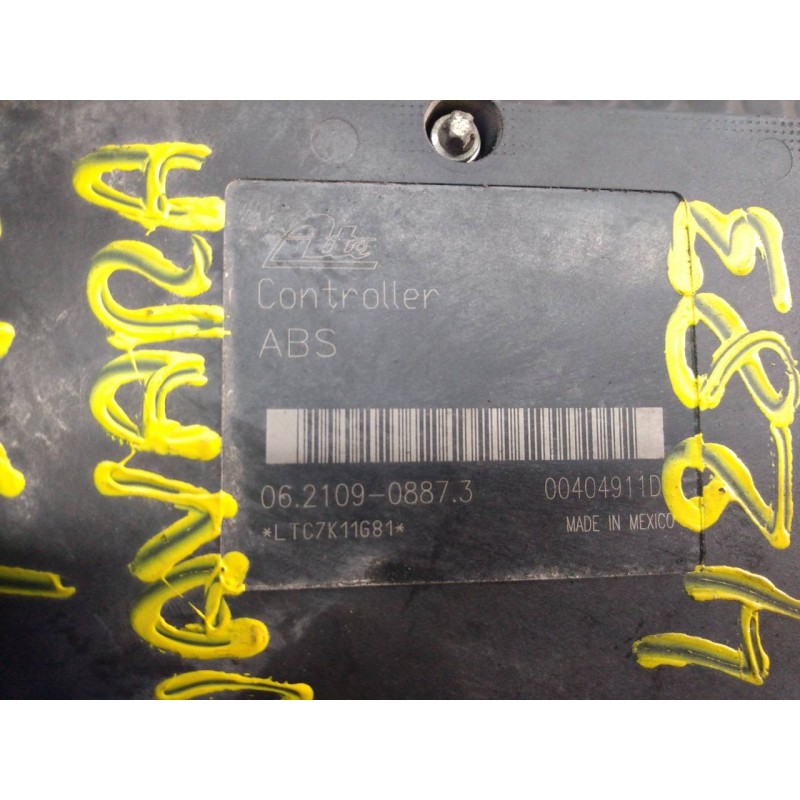 Recambio de abs para nissan navara pick-up (d40m) double cab se 4x4 referencia OEM IAM 47660EB33A 47660EB33A P3-A8-15-3