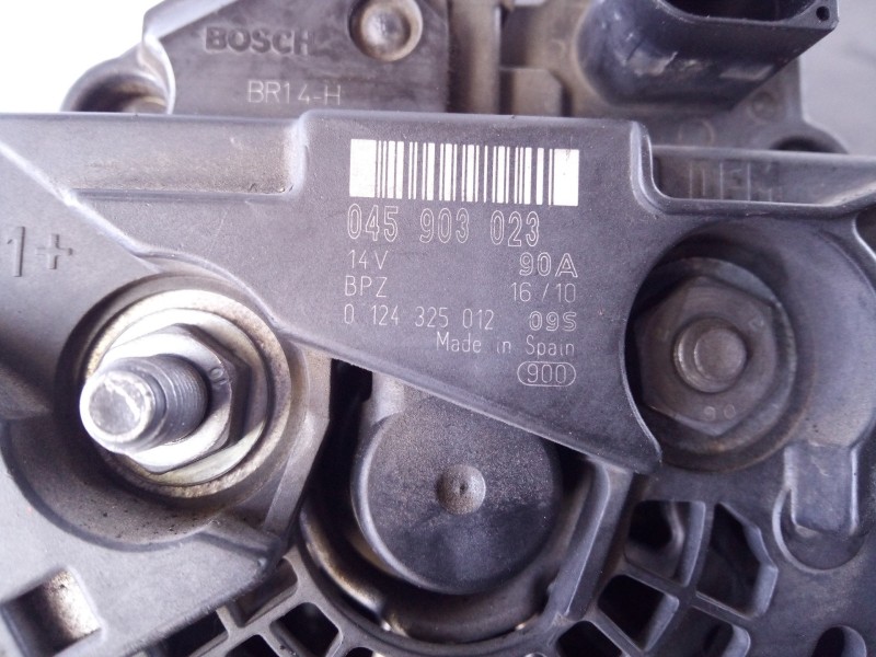Recambio de alternador para seat ibiza (6j5) reference referencia OEM IAM 045903023 0124325012 P3-A5-18-1
