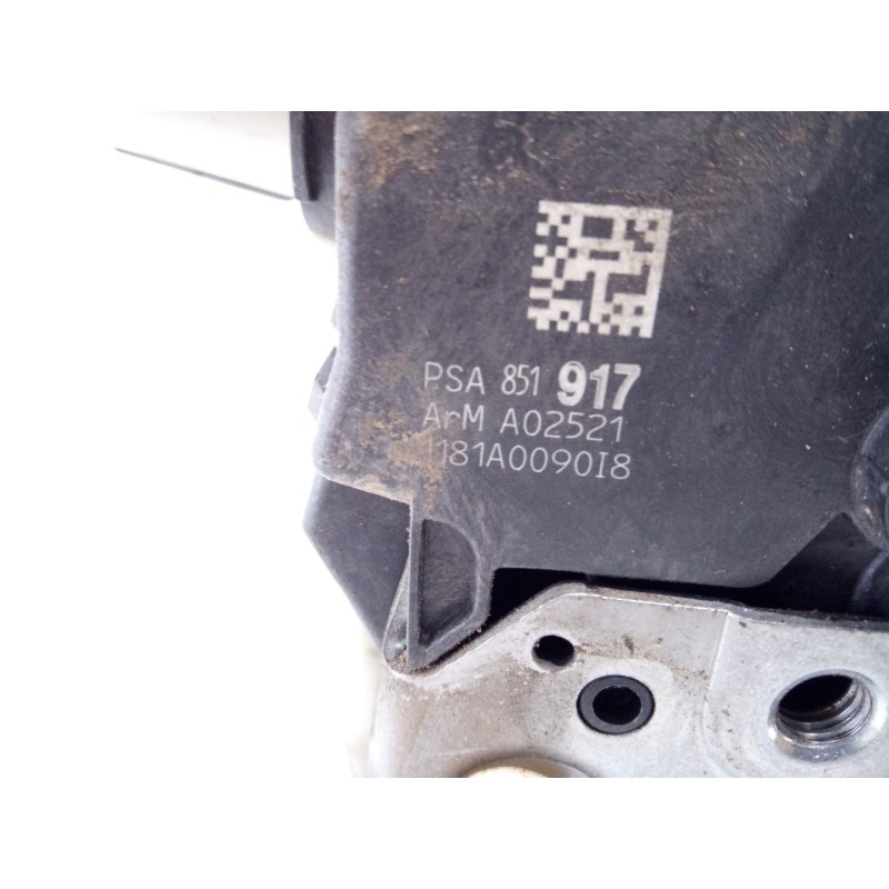 Recambio de cerradura puerta delantera derecha para peugeot 508 access referencia OEM IAM 851917  E1-A4-51-1