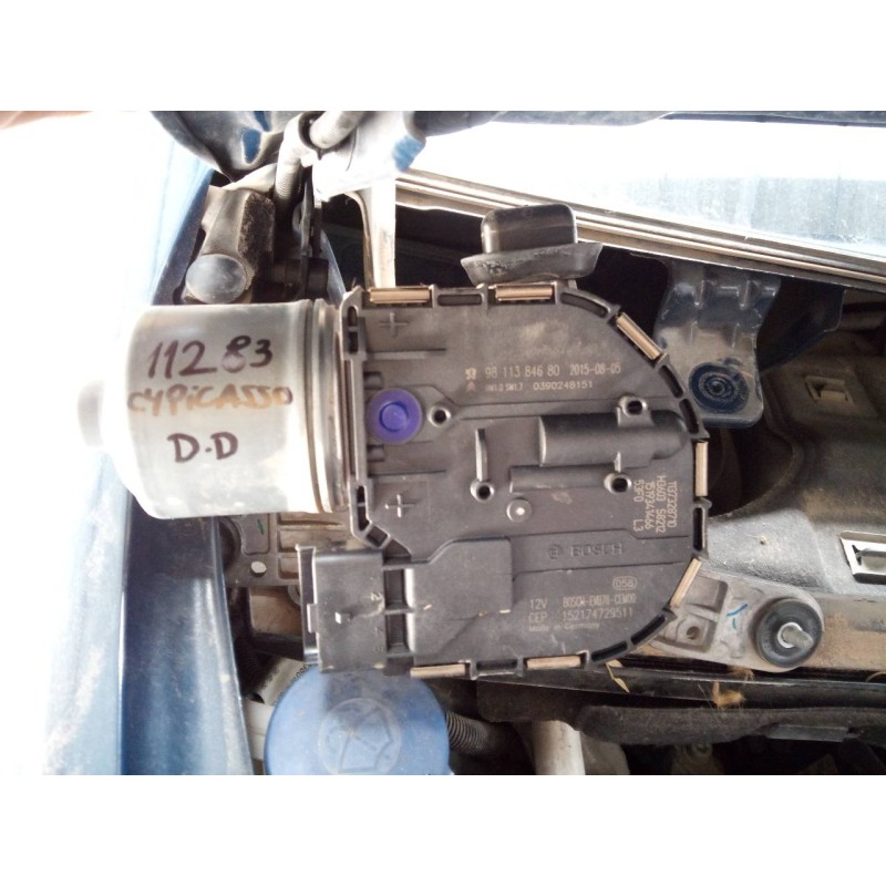 Recambio de motor limpia delantero para citroën c4 picasso feel referencia OEM IAM 9811384680  