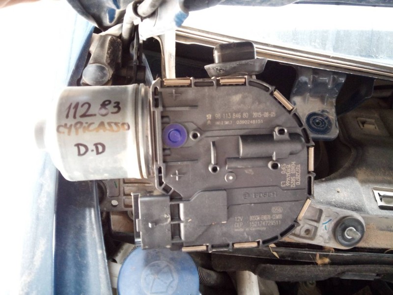 Recambio de motor limpia delantero para citroën c4 picasso feel referencia OEM IAM 9811384680  