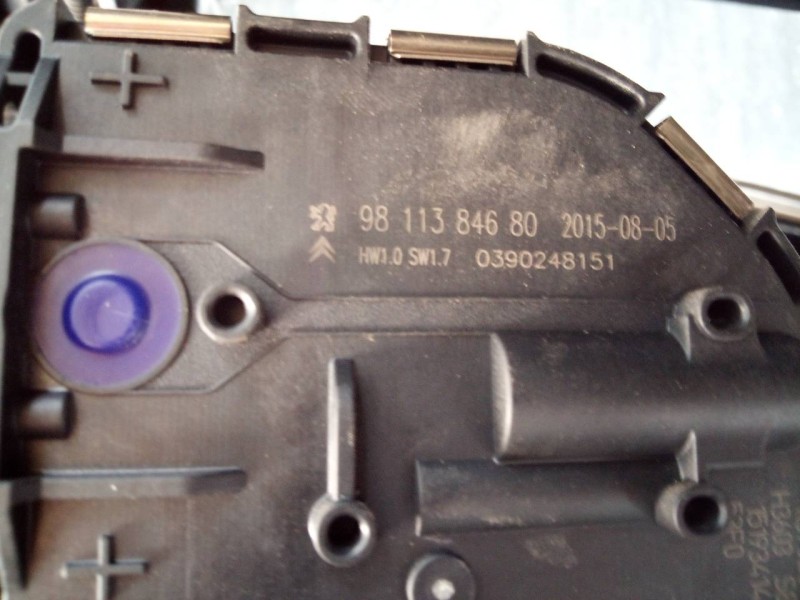 Recambio de motor limpia delantero para citroën c4 picasso feel referencia OEM IAM 9811384680  