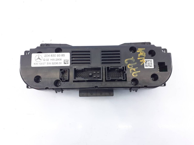 Recambio de mando climatizador para mercedes-benz clase c (w204) berlina c 220 cdi (204.008) referencia OEM IAM 2048309385  E3-A