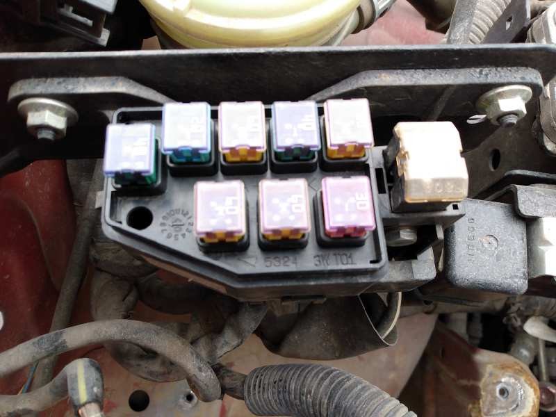 Recambio de caja reles / fusibles para ford ranger (es) xlt limited doble cabina 4x4 referencia OEM IAM   