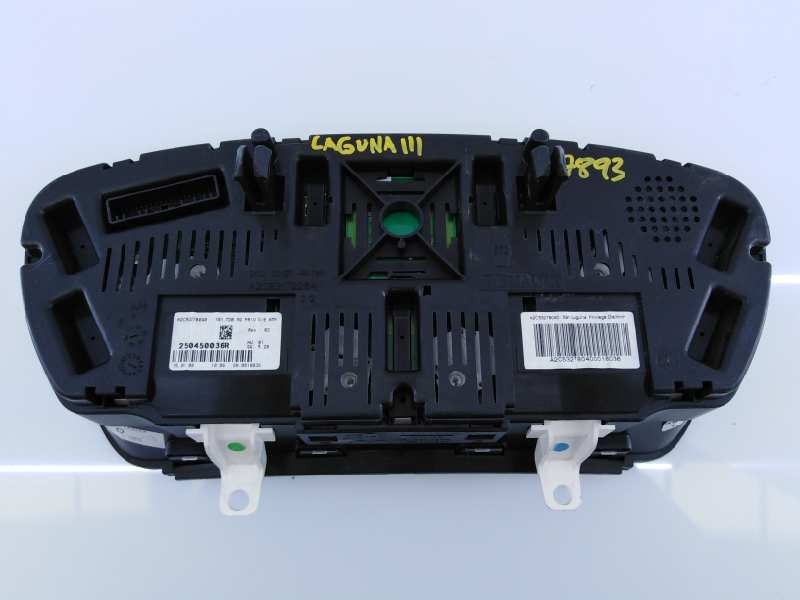 Recambio de cuadro instrumentos para renault laguna grandtour iii privilege referencia OEM IAM 250450036R A2C53278040 E2-A1-43-1