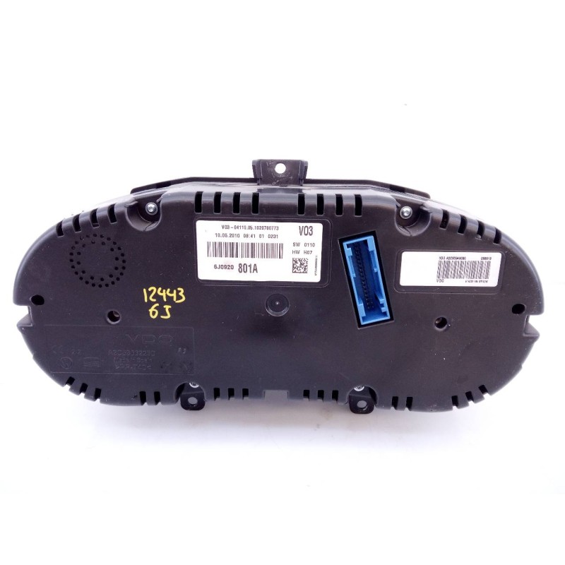 Recambio de cuadro instrumentos para seat ibiza (6j5) reference referencia OEM IAM 6J0920801A  E2-A1-28-2