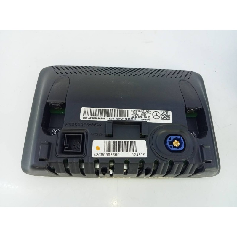 Recambio de sistema navegacion gps para mercedes-benz clase b (w246) b 180 cdi be (246.200) referencia OEM IAM A2469007603 A2469